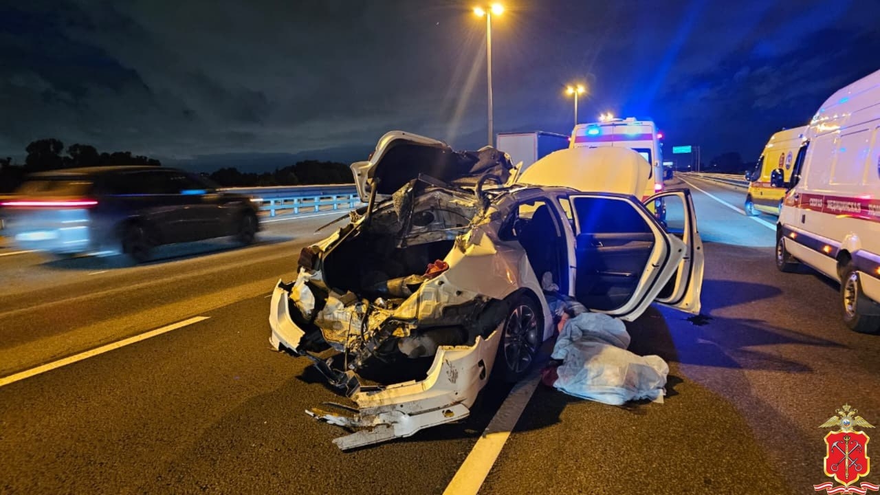 Два человека погибли еще двое пострадали в ДТП на 78 км КАД
