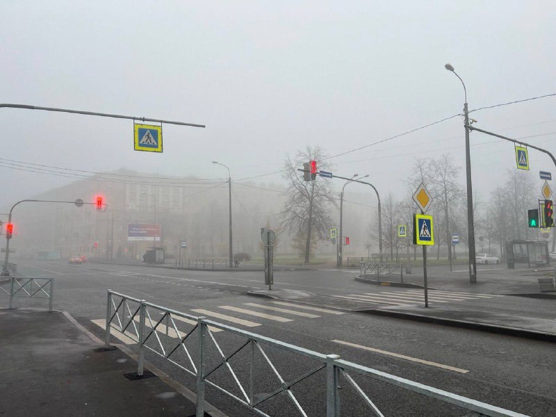 Мороз и снег придут в Петербург 12 декабря