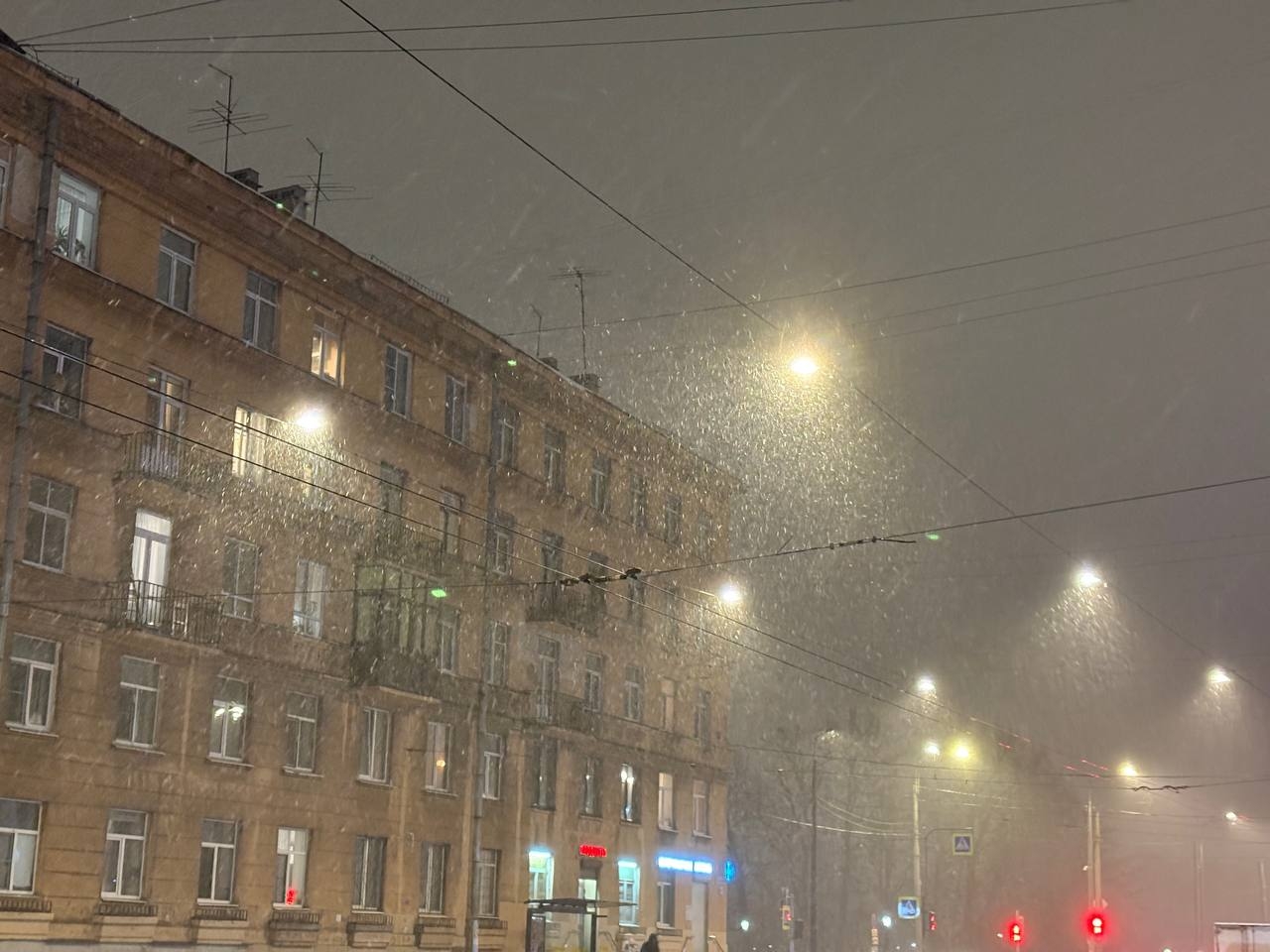 В Петербург 31 декабря придет метель