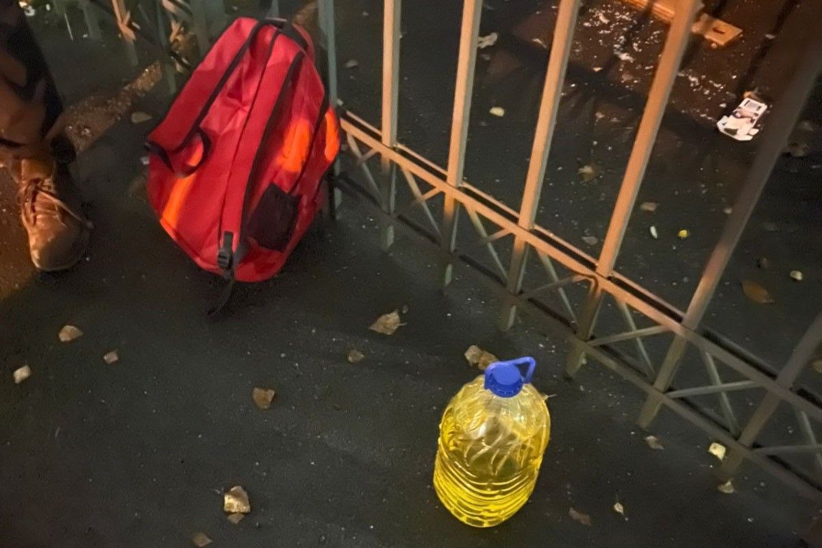 В Петербурге дети пытались поджечь служебные машины и отдел полиции